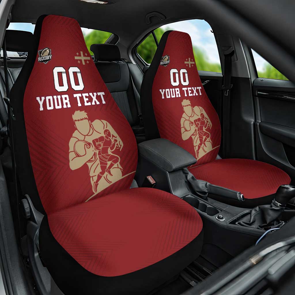 Custom Georgia Rugby Car Seat Cover The Lelos Go Champions