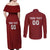 Custom Georgia Rugby Couples Matching Off Shoulder Maxi Dress and Long Sleeve Button Shirt The Lelos Go Champions