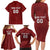 Custom Georgia Rugby Family Matching Long Sleeve Bodycon Dress and Hawaiian Shirt The Lelos Go Champions