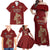 Custom Georgia Rugby Family Matching Off Shoulder Maxi Dress and Hawaiian Shirt The Lelos Go Champions