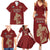 Custom Georgia Rugby Family Matching Summer Maxi Dress and Hawaiian Shirt The Lelos Go Champions