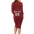 Custom Georgia Rugby Long Sleeve Bodycon Dress The Lelos Go Champions