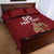 Custom Georgia Rugby Quilt Bed Set The Lelos Go Champions - Wonder Print Shop