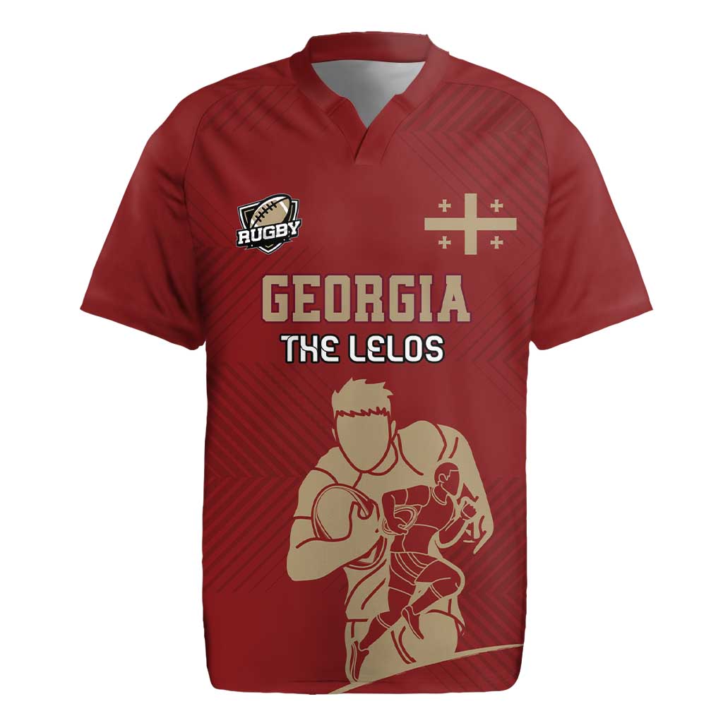 Custom Georgia Rugby Rugby Jersey The Lelos Go Champions - Wonder Print Shop