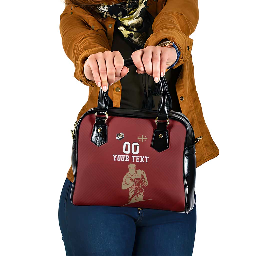 Custom Georgia Rugby Shoulder Handbag The Lelos Go Champions - Wonder Print Shop