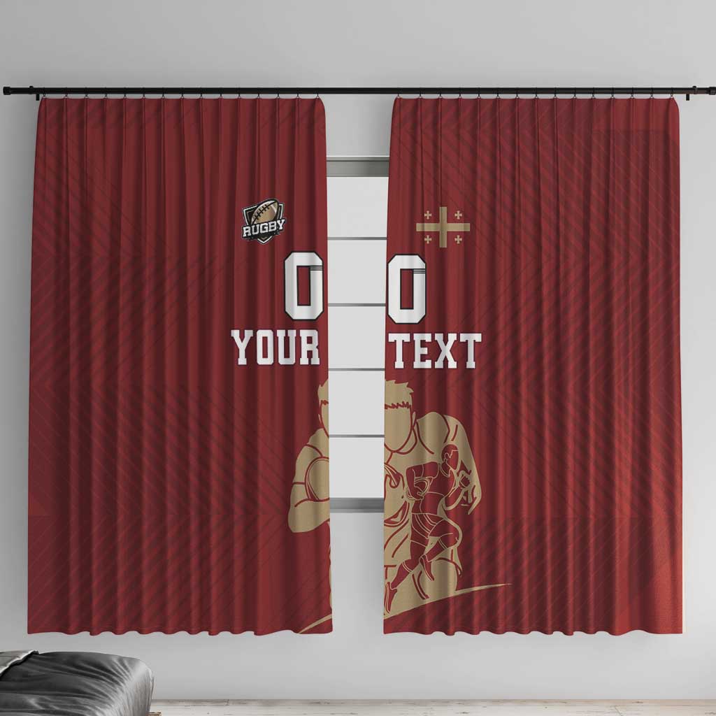 Custom Georgia Rugby Window Curtain The Lelos Go Champions