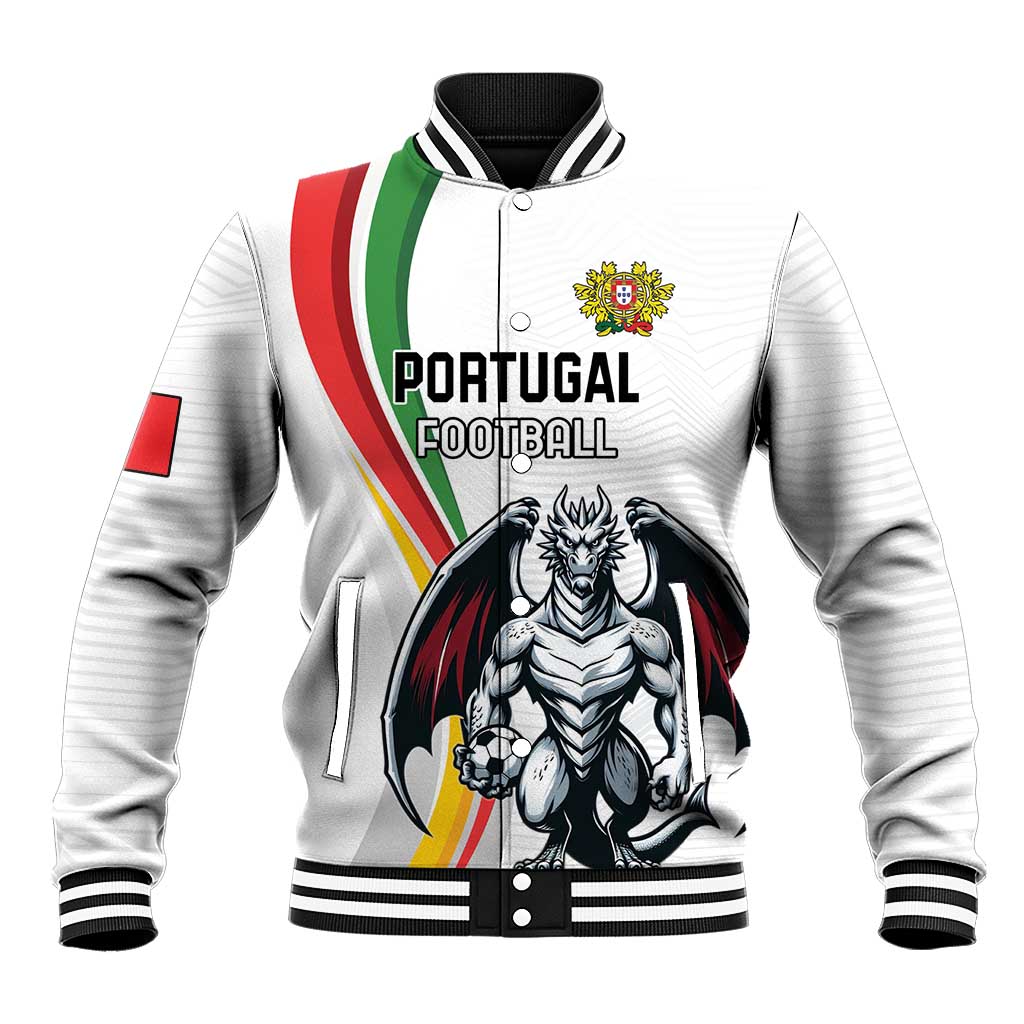 Custom Portugal Football Baseball Jacket A Selecao das Quinas Dragon Mascot