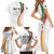 Custom Portugal Football Family Matching Short Sleeve Bodycon Dress and Hawaiian Shirt A Selecao das Quinas Dragon Mascot