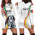 Custom Portugal Football Hoodie Dress A Selecao das Quinas Dragon Mascot