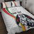 Custom Portugal Football Quilt Bed Set A Selecao das Quinas Dragon Mascot