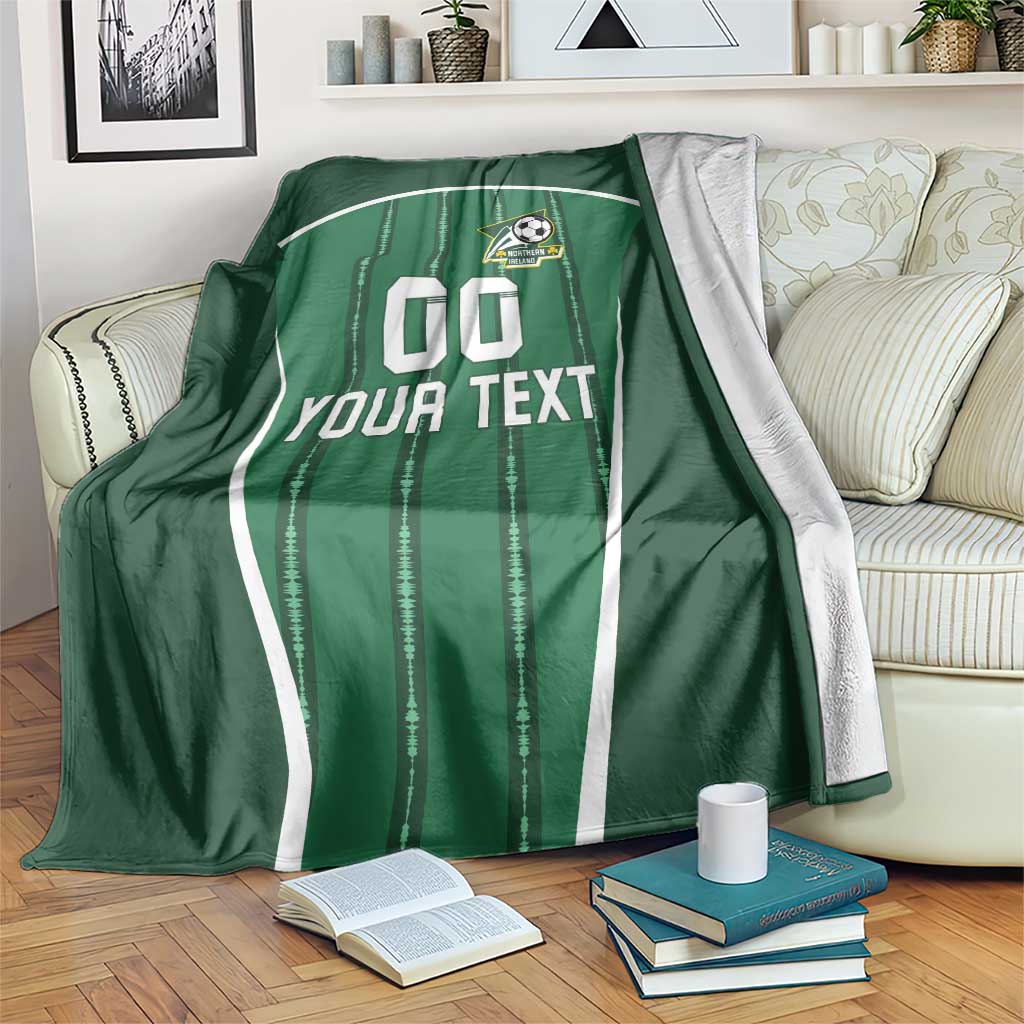 Custom Northern Ireland Football Blanket Norn Iron Go Champions