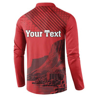 Personalized Northern Ireland Button Sweatshirt Giant’s Causeway Retro Style
