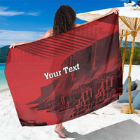 Personalized Northern Ireland Sarong Giant’s Causeway Retro Style