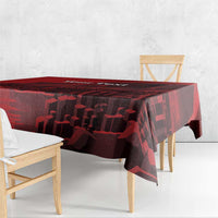 Personalized Northern Ireland Tablecloth Giant’s Causeway Retro Style
