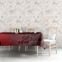 Personalized Northern Ireland Tablecloth Giant’s Causeway Retro Style