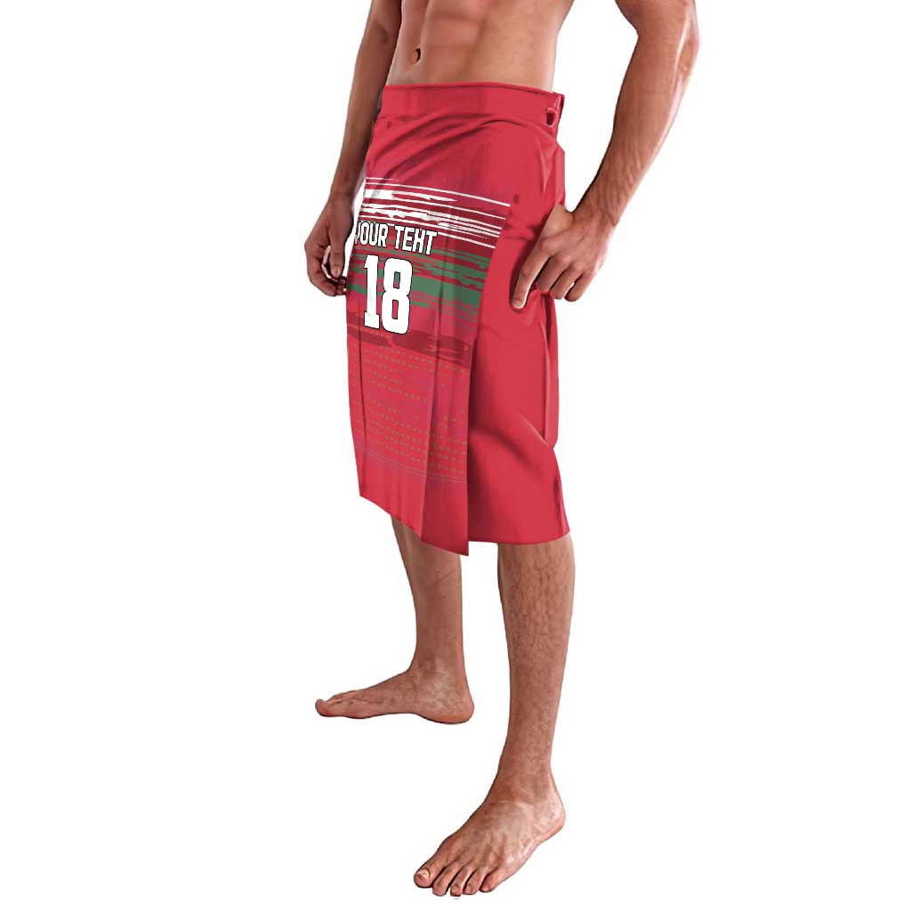 Hungary Basketball Custom Lavalava Come On Magyars Grunge Style - Wonder Print Shop