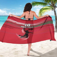 Hungary Basketball Custom Sarong Come On Magyars Grunge Style - Wonder Print Shop