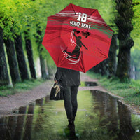 Hungary Basketball Custom Umbrella Come On Magyars Grunge Style - Wonder Print Shop