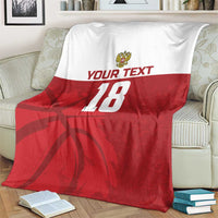 Russia Basketball Custom Blanket Go Champion - Wonder Print Shop