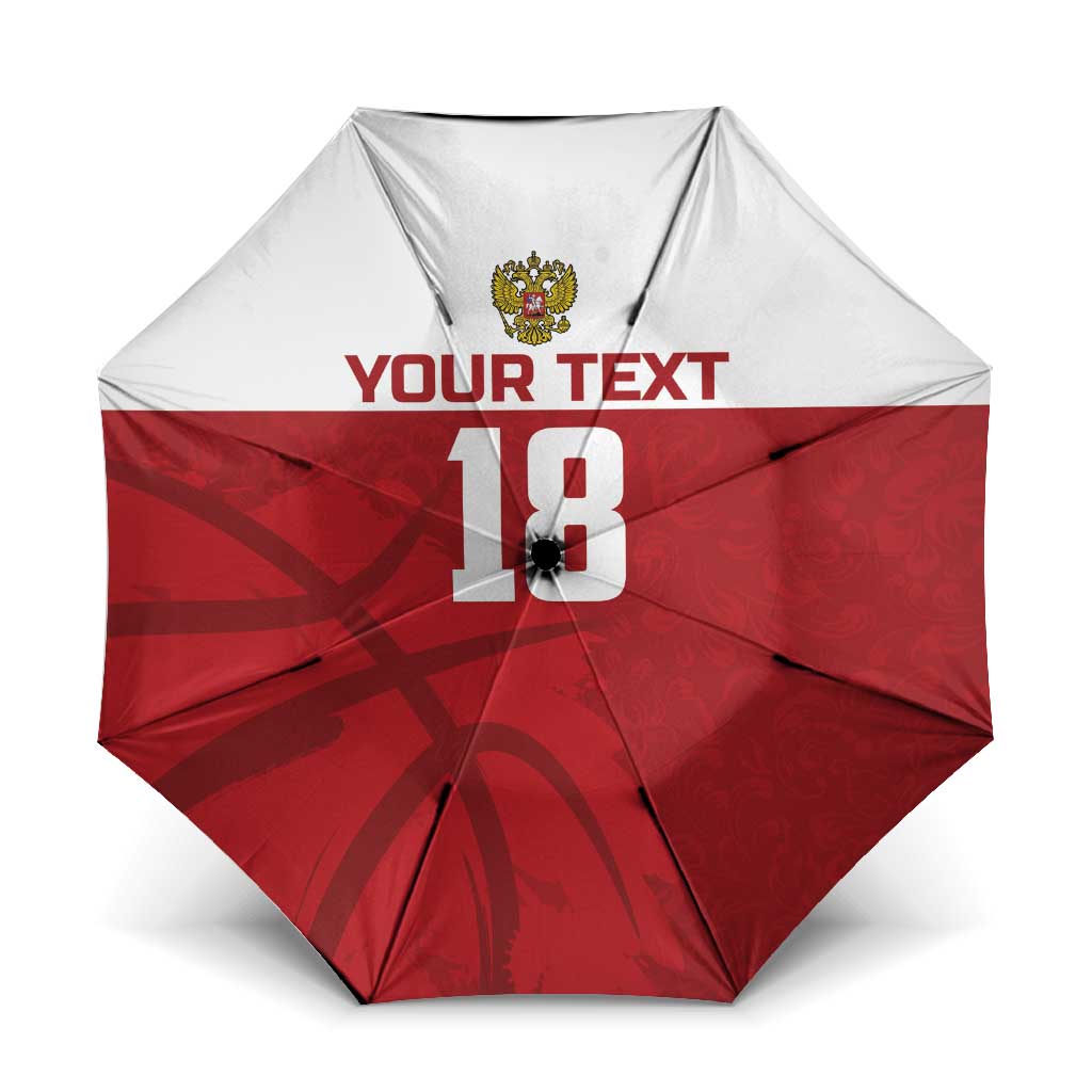 Russia Basketball Custom Umbrella Go Champion - Wonder Print Shop