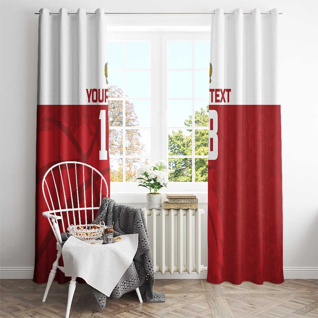 Russia Basketball Custom Window Curtain Go Champion - Wonder Print Shop
