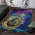 Czech Republic Astronomical Clock Area Rug Zodiac Signs In Space - Wonder Print Shop