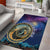 Czech Republic Astronomical Clock Area Rug Zodiac Signs In Space - Wonder Print Shop