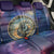 Czech Republic Astronomical Clock Back Car Seat Cover Zodiac Signs In Space - Wonder Print Shop