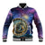 Czech Republic Astronomical Clock Baseball Jacket Zodiac Signs In Space - Wonder Print Shop