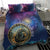 Czech Republic Astronomical Clock Bedding Set Zodiac Signs In Space - Wonder Print Shop