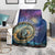 Czech Republic Astronomical Clock Blanket Zodiac Signs In Space