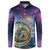 Czech Republic Astronomical Clock Button Sweatshirt Zodiac Signs In Space - Wonder Print Shop