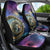 Czech Republic Astronomical Clock Car Seat Cover Zodiac Signs In Space - Wonder Print Shop