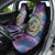 Czech Republic Astronomical Clock Car Seat Cover Zodiac Signs In Space - Wonder Print Shop