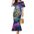 Czech Republic Astronomical Clock Family Matching Mermaid Dress and Hawaiian Shirt Zodiac Signs In Space - Wonder Print Shop