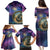 Czech Republic Astronomical Clock Family Matching Puletasi and Hawaiian Shirt Zodiac Signs In Space - Wonder Print Shop