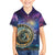 Czech Republic Astronomical Clock Family Matching Puletasi and Hawaiian Shirt Zodiac Signs In Space - Wonder Print Shop