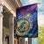 Czech Republic Astronomical Clock Garden Flag Zodiac Signs In Space - Wonder Print Shop