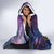 Czech Republic Astronomical Clock Hooded Blanket Zodiac Signs In Space