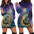 Czech Republic Astronomical Clock Hoodie Dress Zodiac Signs In Space - Wonder Print Shop