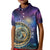 Czech Republic Astronomical Clock Kid Polo Shirt Zodiac Signs In Space - Wonder Print Shop