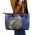 Czech Republic Astronomical Clock Leather Tote Bag Zodiac Signs In Space - Wonder Print Shop