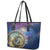 Czech Republic Astronomical Clock Leather Tote Bag Zodiac Signs In Space - Wonder Print Shop