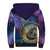 Czech Republic Astronomical Clock Sherpa Hoodie Zodiac Signs In Space - Wonder Print Shop