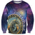 Czech Republic Astronomical Clock Sweatshirt Zodiac Signs In Space - Wonder Print Shop