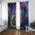 Czech Republic Astronomical Clock Window Curtain Zodiac Signs In Space - Wonder Print Shop