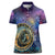 Czech Republic Astronomical Clock Women Polo Shirt Zodiac Signs In Space - Wonder Print Shop