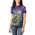 Czech Republic Astronomical Clock Women Polo Shirt Zodiac Signs In Space - Wonder Print Shop