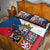 Personalized Czech Republic Restoration Day Quilt Bed Set Double-Tailed Lion Truth Prevails - Wonder Print Shop