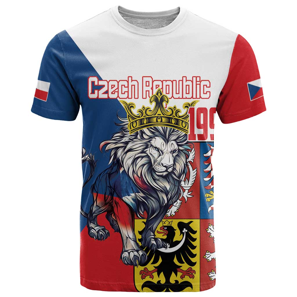 Personalized Czech Republic Restoration Day T Shirt Double-Tailed Lion Truth Prevails - Wonder Print Shop